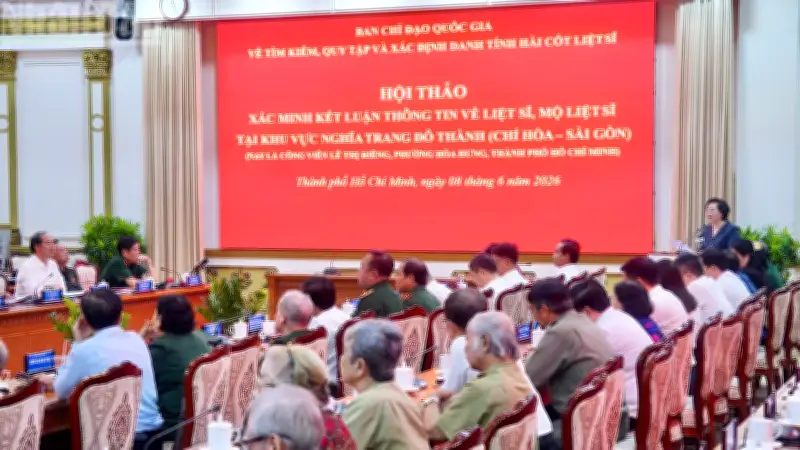 Hội thảo khoa học xác định vị trí mộ liệt sĩ tại Công viên Lê Thị Riêng