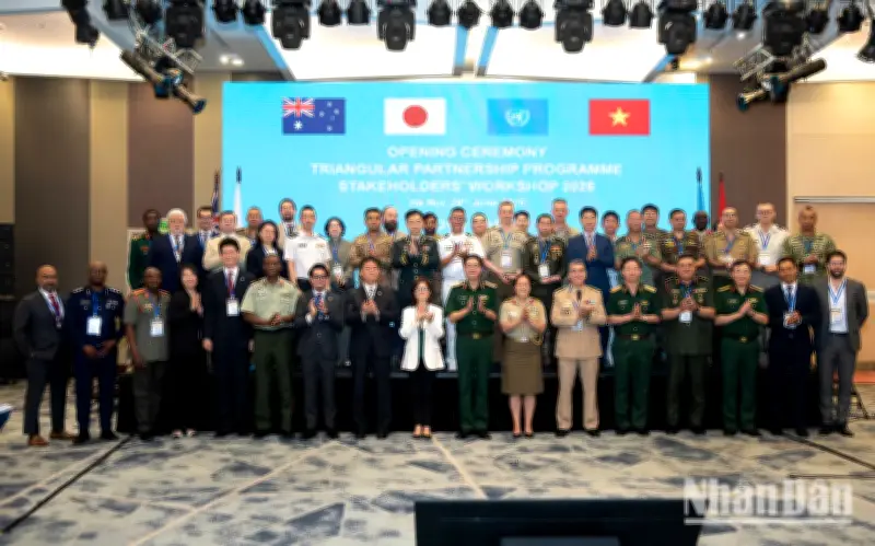 Hội thảo TPP 2026: Việt Nam khẳng định vai trò gìn giữ hòa bình