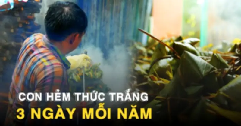 Hẻm bánh ú tro đỏ lửa suốt hơn nửa thế kỷ giữ hồn Tết Đoan Ngọ
