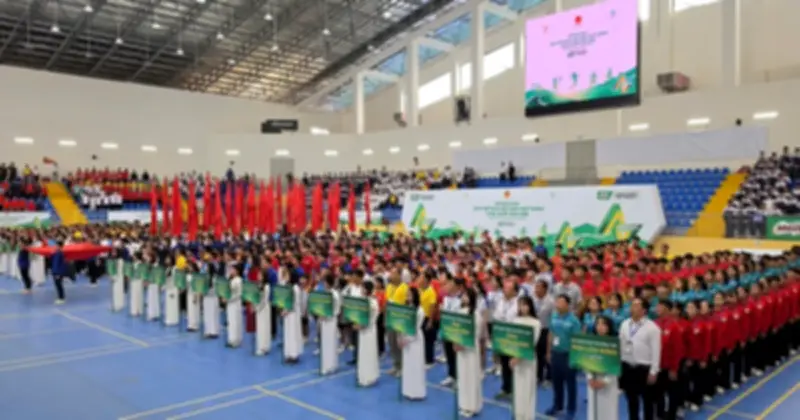Hơn 2.200 học sinh tranh tài tại giải thể thao toàn quốc ở Đà Lạt
