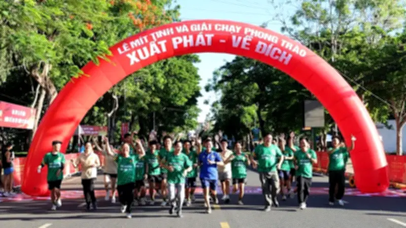 Hơn 6.000 người tham gia giải chạy phòng chống ma túy tại Cần Thơ