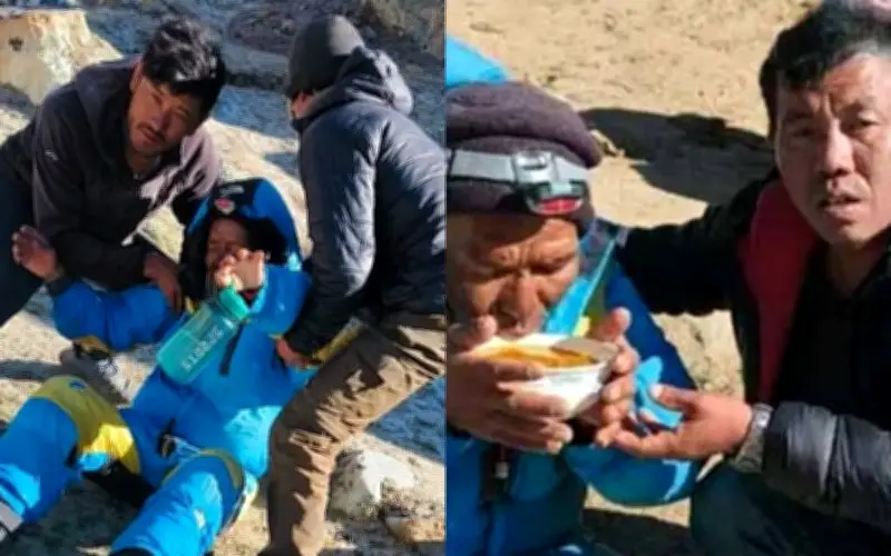 Hướng dẫn viên leo núi Nepal mất tích 6 ngày bất ngờ sống sót giữa tang lễ