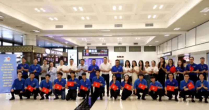 Hàng nghìn đại biểu trẻ hội tụ về thủ đô dự Đại hội Đoàn toàn quốc lần thứ XIII