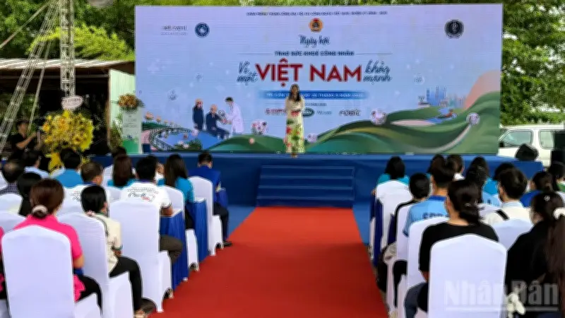 Hàng ngàn công nhân Cần Thơ được khám sức khỏe miễn phí, tầm soát ung thư
