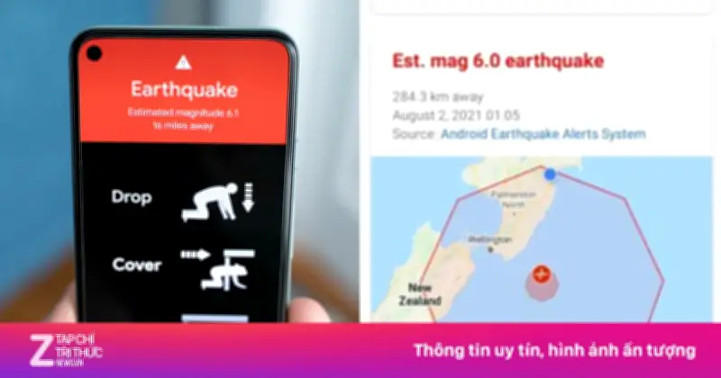Hàng triệu điện thoại Android 'cứu' người trong trận động đất Venezuela