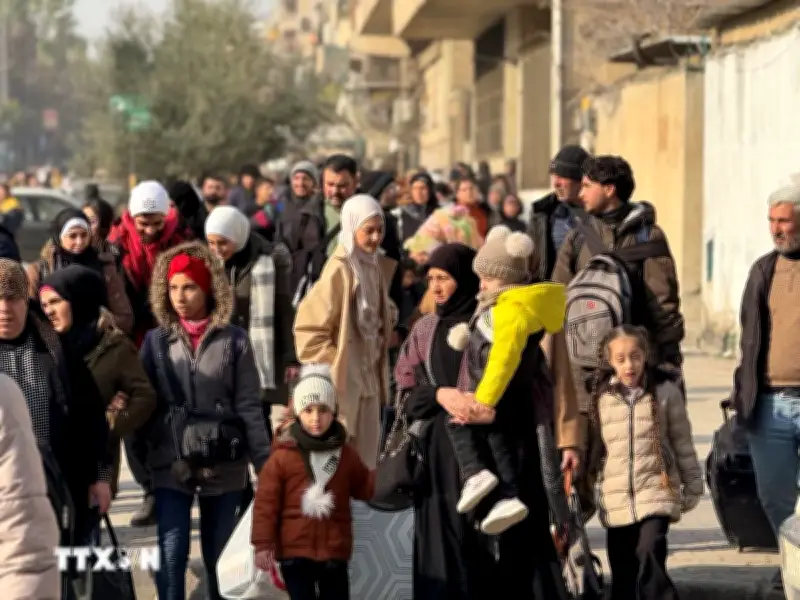 Hàng trăm nghìn người tị nạn Syria đã hồi hương