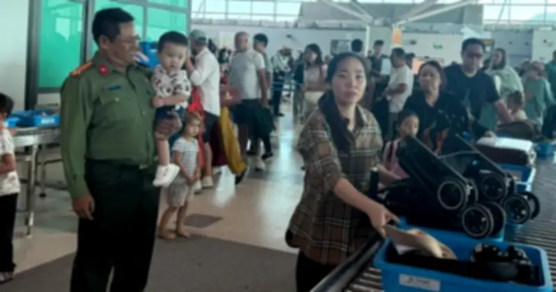 Hành động đẹp của chiến sĩ Công an Cửa khẩu Phú Quốc giữa mùa cao điểm hè
