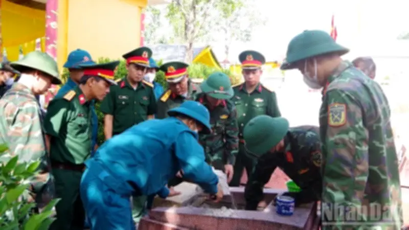 Huế lấy mẫu ADN 1.750 phần mộ liệt sĩ chưa rõ danh tính