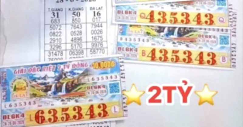 Đi chợ mua vé số ủng hộ, người phụ nữ trúng 2 tỉ đồng