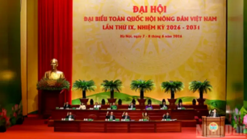 Đại hội Hội Nông dân Việt Nam lần thứ IX: Khẳng định vai trò trung tâm trong kỷ nguyên mới