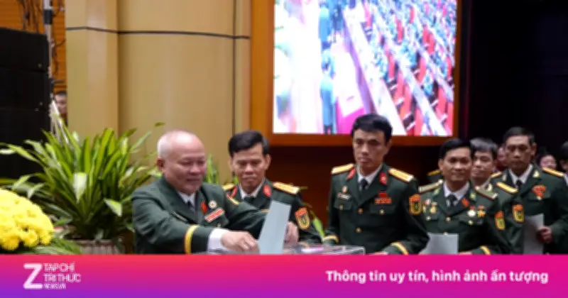 Đại hội toàn quốc Hội Cựu chiến binh Việt Nam bầu Ban Chấp hành khóa VIII