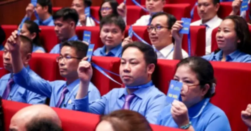 Đại hội XIV Công đoàn Việt Nam thông qua đề án nhân sự Ban Chấp hành