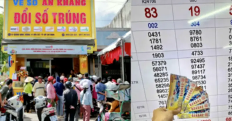Đại lý từng bán trúng 83 tỉ đồng lại báo tin vui cho khách trúng xổ số miền Nam