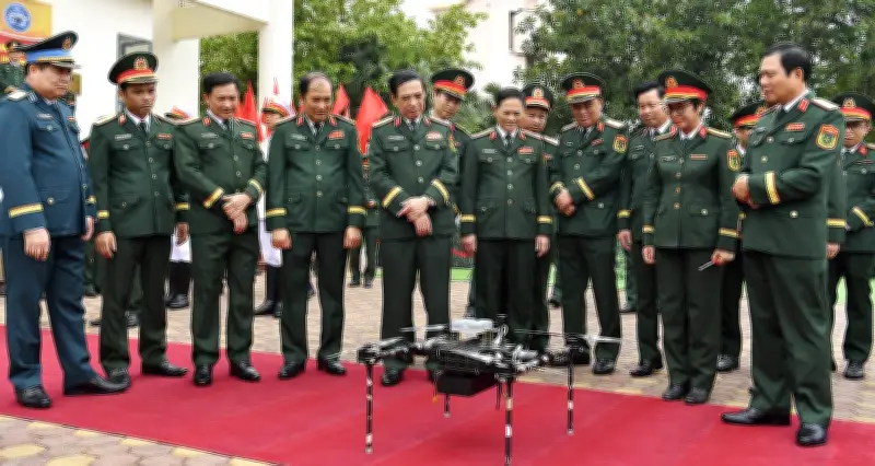 Đại tướng Phan Văn Giang dự lễ thành lập Cục Phương tiện không người lái
