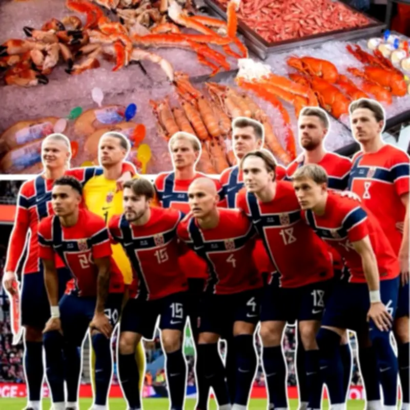 Đội tuyển Na Uy mang 300kg cá hồi và 6.000 quả cam tới World Cup 2026