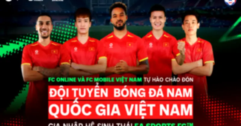 Đội tuyển Việt Nam chính thức góp mặt trong FC Mobile với đầy đủ áo đấu, logo và cầu thủ