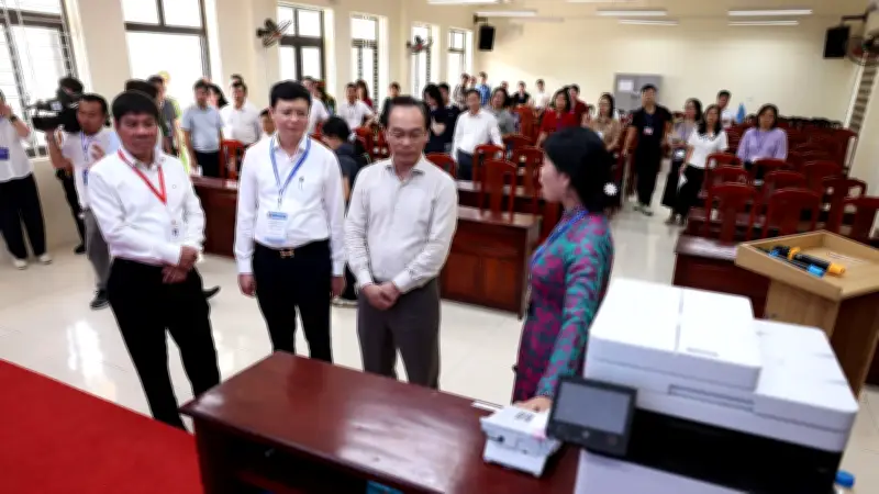 Điểm thi THPT Nguyễn Du - Thanh Oai sẵn sàng cho kỳ thi tốt nghiệp 2026