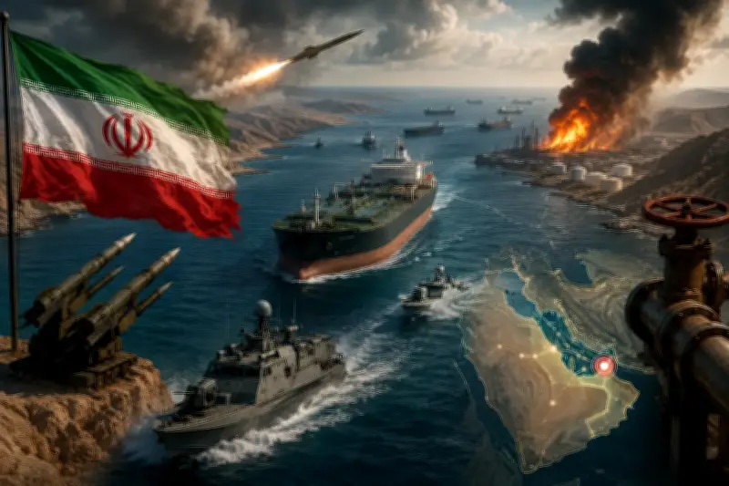 Iran đe dọa đóng cửa eo biển Hormuz: Thách thức cho kinh tế toàn cầu