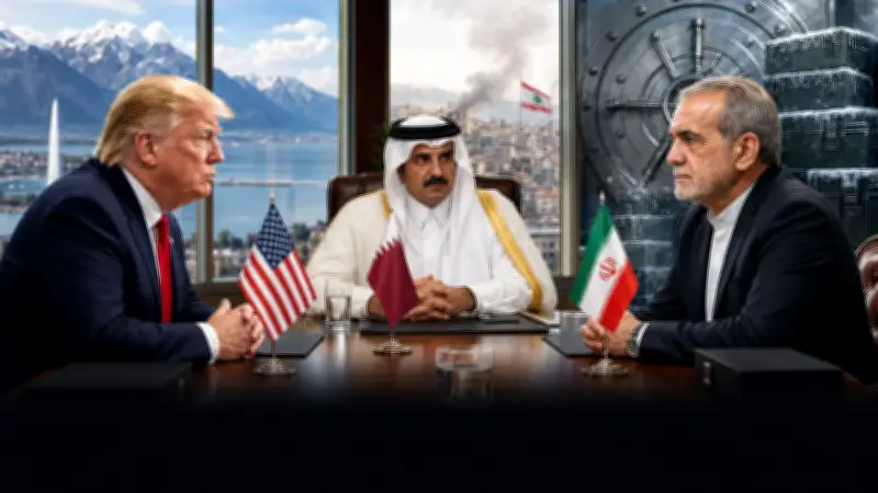 Iran-Mỹ-Qatar nhóm họp ba bên về Liban và tài sản phong tỏa