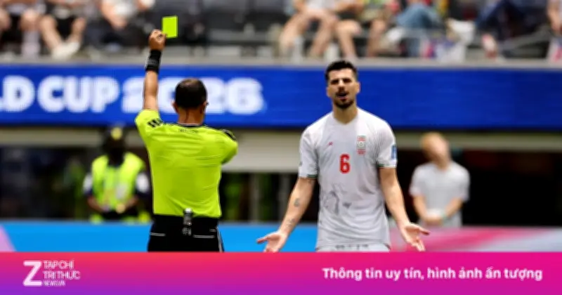 Iran thiếu người vì cầu thủ rời sân chậm 6 giây tại World Cup 2026