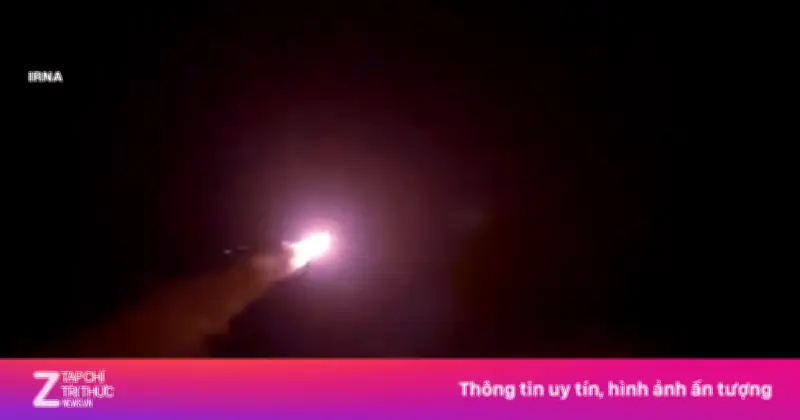 Iran tung video tấn công căn cứ không quân Israel