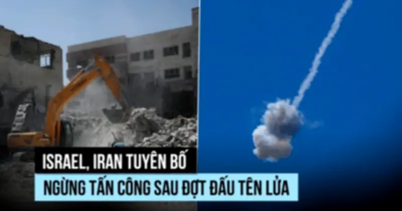Iran tuyên bố kết thúc đợt tấn công vào Israel, đe dọa nối lại nếu Israel đánh Lebanon