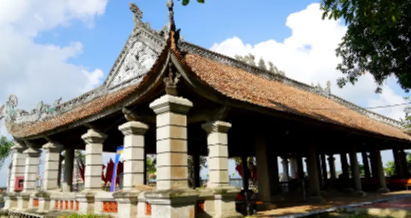 Điều đặc biệt trong cách dựng ngôi đình hơn 400 năm tuổi