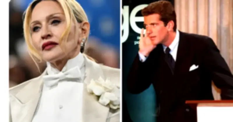 Jackie Kennedy từng phản đối con trai hẹn hò Madonna vì phong cách quá nổi loạn