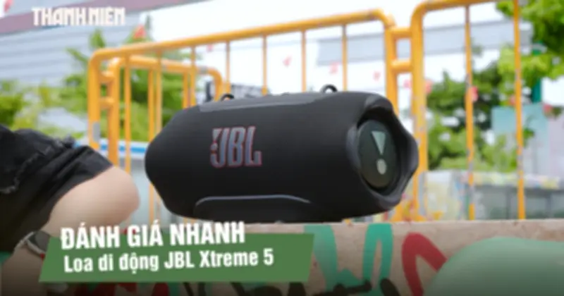 JBL Xtreme 5 nâng cấp AI, Lossless qua USB-C và Auracast