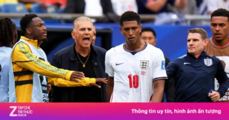 Jude Bellingham gây gổ với HLV Queiroz ở World Cup 2026