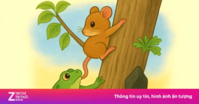 Kể chuyện cho bé trước giờ đi ngủ: Cóc và Chuột
