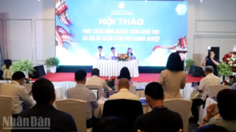 Đắk Lắk: Hội thảo nông nghiệp công nghệ cao - Cơ hội và chiến lược cho doanh nghiệp