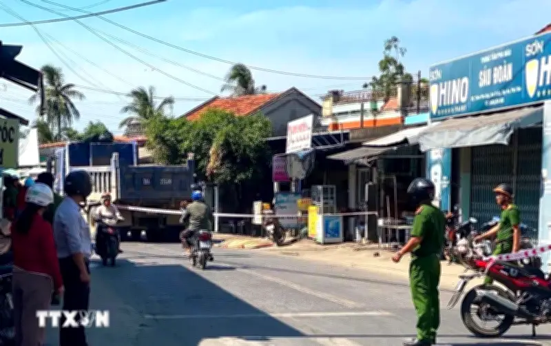 Đắk Lắk: Xe tải va chạm xe máy cùng chiều khiến 2 mẹ con thương vong