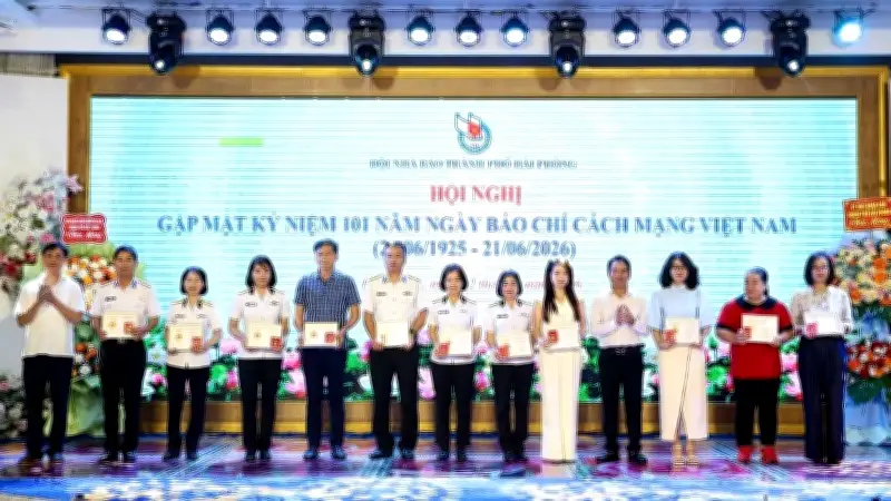 Kỷ niệm 101 năm Báo chí Cách mạng Việt Nam: Hải Phòng vinh danh 22 nhà báo tiêu biểu