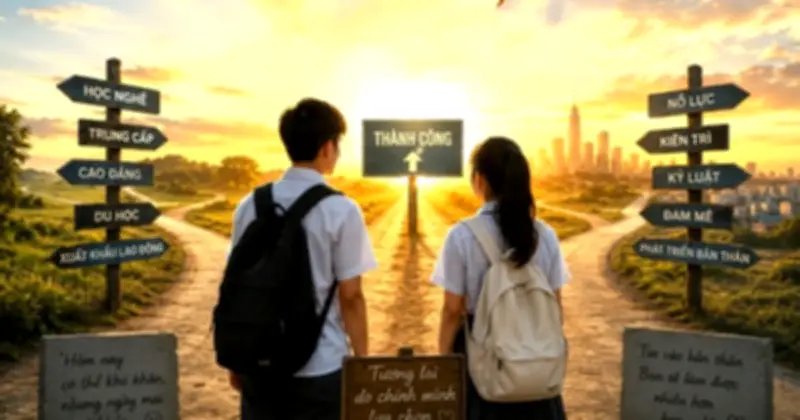 Kỳ thi lớp 10 khép lại: Trượt không phải thất bại, hãy chọn hướng đi mới