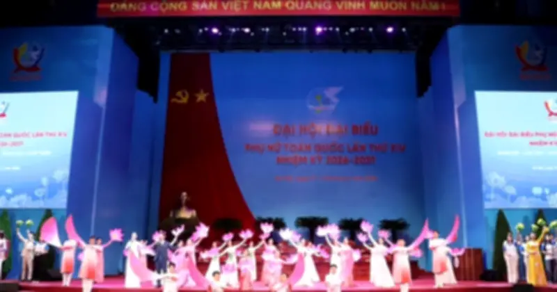 Khai mạc Đại hội đại biểu phụ nữ toàn quốc lần thứ XIV