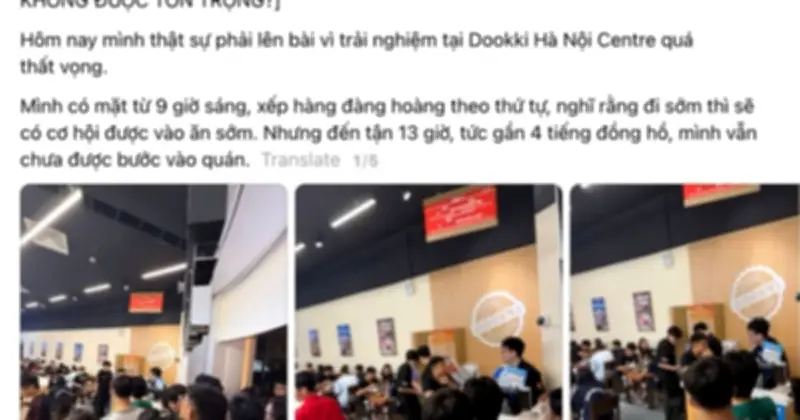 Khách chờ gần 4 tiếng vẫn chưa được ăn tại buffet lẩu nổi tiếng