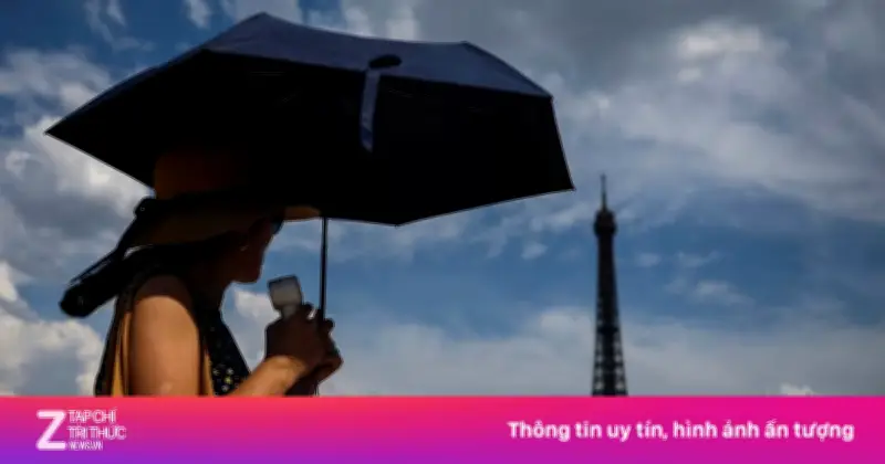 Khối khí chặn Omega khóa chặt Tây Âu trong đợt nắng nóng kỷ lục