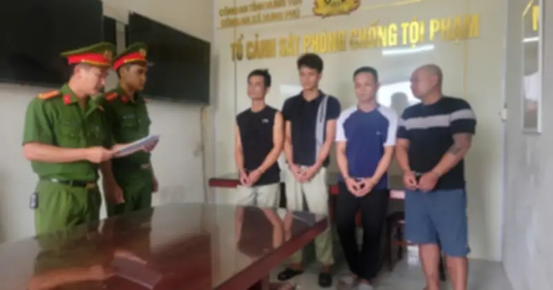 Khởi tố 4 đối tượng tổ chức sử dụng và mua bán ma túy ở Hưng Yên