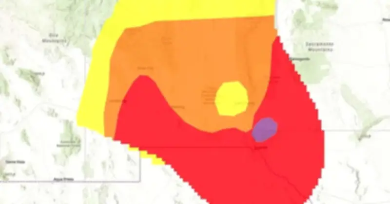 Không khí độc hại bao phủ Texas, New Mexico và Arizona sau bão bụi