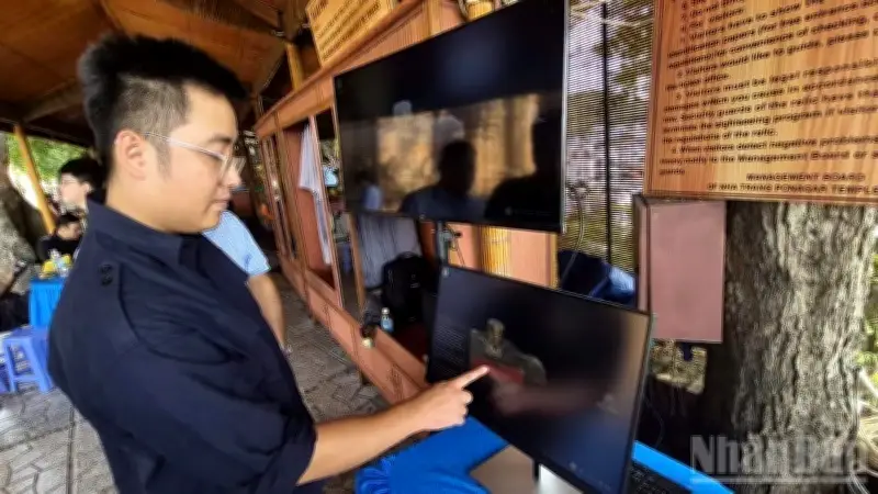 Khánh Hòa số hóa di sản Chăm với mã QR và mô hình 3D