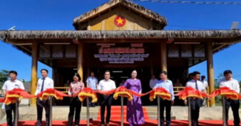 Khánh thành không gian trưng bày 'Hòa Mỹ - Nơi in dấu sử vàng' tại Huế