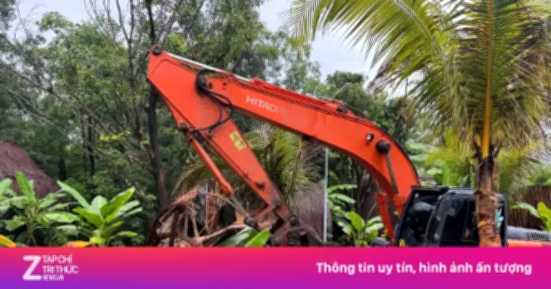 Khu du lịch xây trái phép trên núi ở Phú Quốc bị tháo dỡ