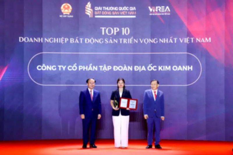 Kim Oanh Group nhận giải thưởng danh giá tại Bất động sản Việt Nam 2026