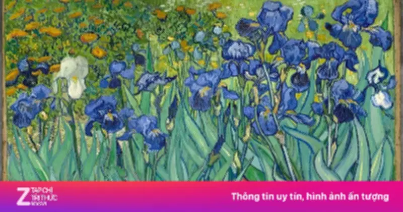 Kiệt tác 'Hoa diên vĩ' của Van Gogh: Vẽ giữa những ngày đen tối nhất