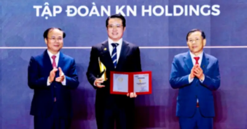 KN Holdings lọt Top 10 doanh nghiệp bất động sản hàng đầu Việt Nam
