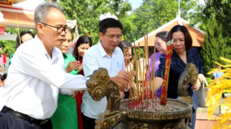 Lễ giỗ Nguyễn Hữu Cảnh: Tri ân công đức khai phá vùng đất Nam Bộ