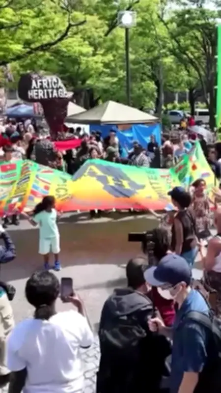 Lễ hội Di sản châu Phi tại Công viên Yoyogi thu hút hàng trăm người