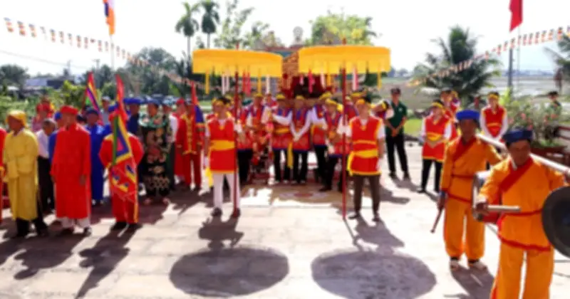Lễ hội đình Đảnh Thạnh: Rước sắc thần, khuyến học và bảo tồn di tích