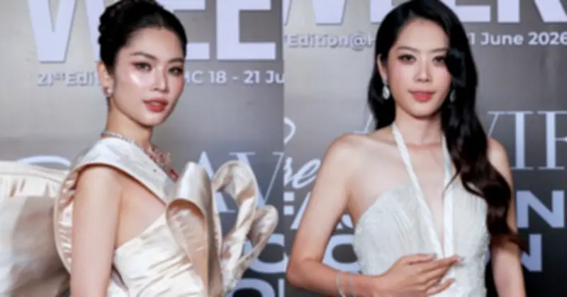 Lệ Nam - Nam Em đọ sắc trên thảm đỏ Tuần lễ thời trang quốc tế Việt Nam sau tranh cãi